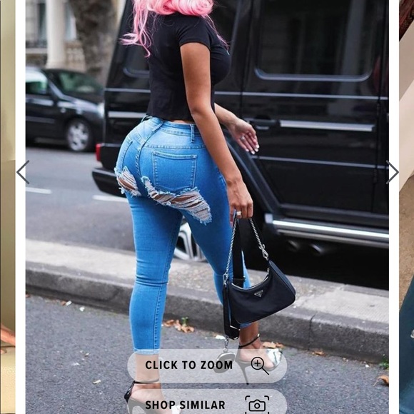 All The Booty Ripped Skinny Jeans - Picture 6 of 8